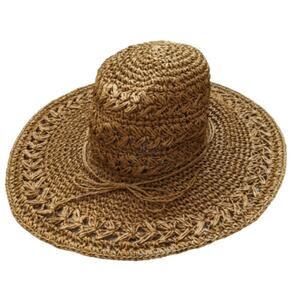 The Scala Collection Floppy Woven Hat